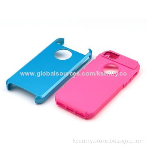 Factory Supply Best Selling 2-in-1 TPU+PC Soft Hard Case for iPhone